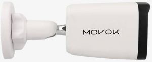 238.062 Movok VK-IPC-B141-L Outdoor Bullet-Kamera 4MP Nachtsichtkamera für LiveVideo via Handy-App per LAN, IR-Scheinwerfer 30m, IP67, PoE, 2,8mm/110°