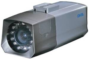 199.62 Sony ExView-CCD analoge Farb-Überwachungskamera  Tag/Nacht IR-Strahler Vario (4,0-8,0) 12-24VDC/AC