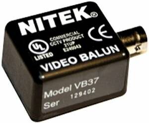 252.12 NITEK Zweidraht Sender/-Empfänger passiv für analoge AHD TVI CVI Videosignale