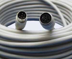 95.61 Video DIN-Systemkabel VC-KMK-25 für Audio, Video, Stromversorgung, 6-polig DIN-Stecker/Kupplung, 25m